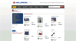Desktop Screenshot of mauricioautopecas.com.br